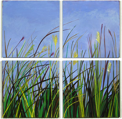 Myriad of Grasses "Purple Skies - 4"
